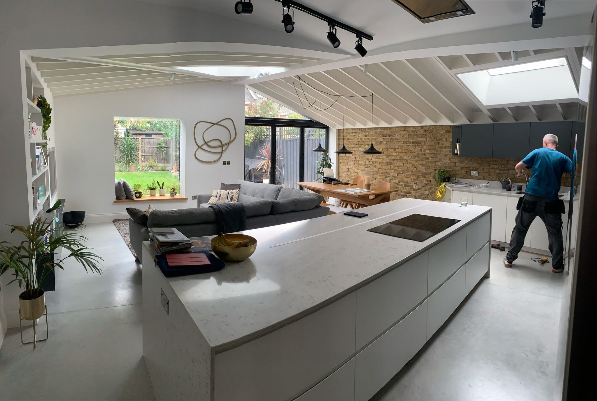 Double-Storey Extension project by Heights Construction in Hampton TW12