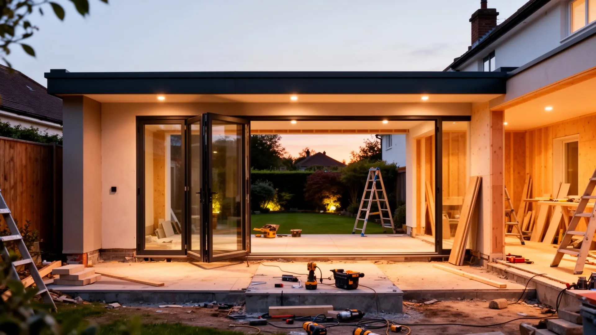 Heights Construction project - professional house extension work